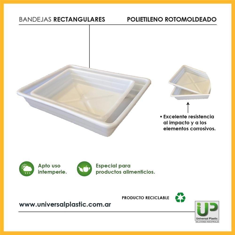 Bandejas rectangulares Universal Plastic