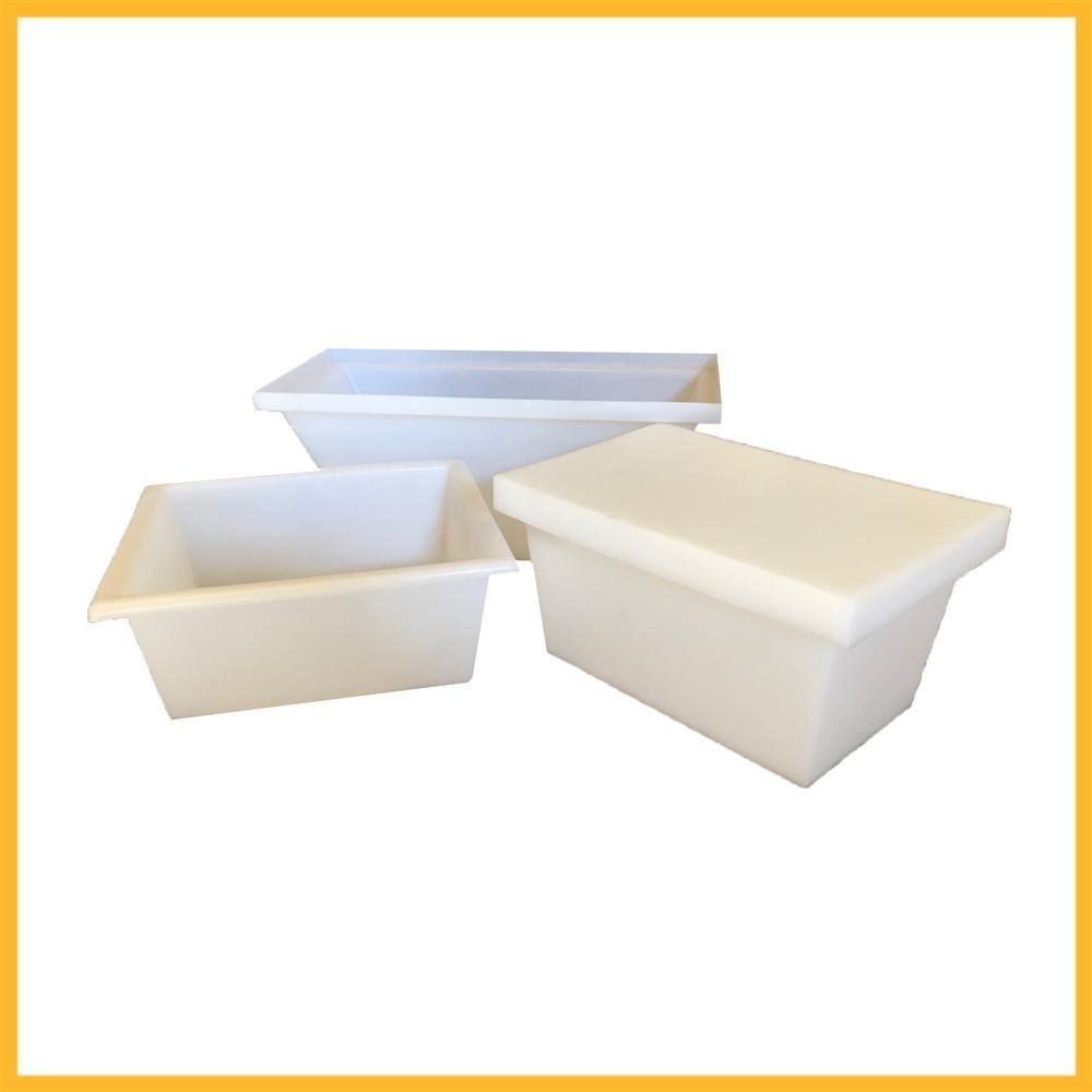 Bateas rectangulares piramidales Universal Plastic