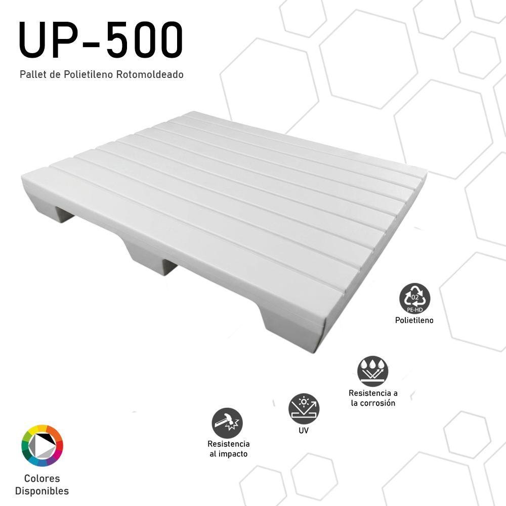 Pallet de polietileno rotomoldeado UP-500
