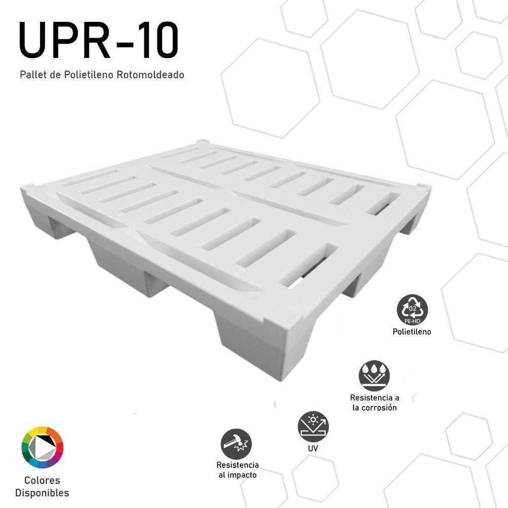Pallet de polietileno rotomoldeado UPR-10