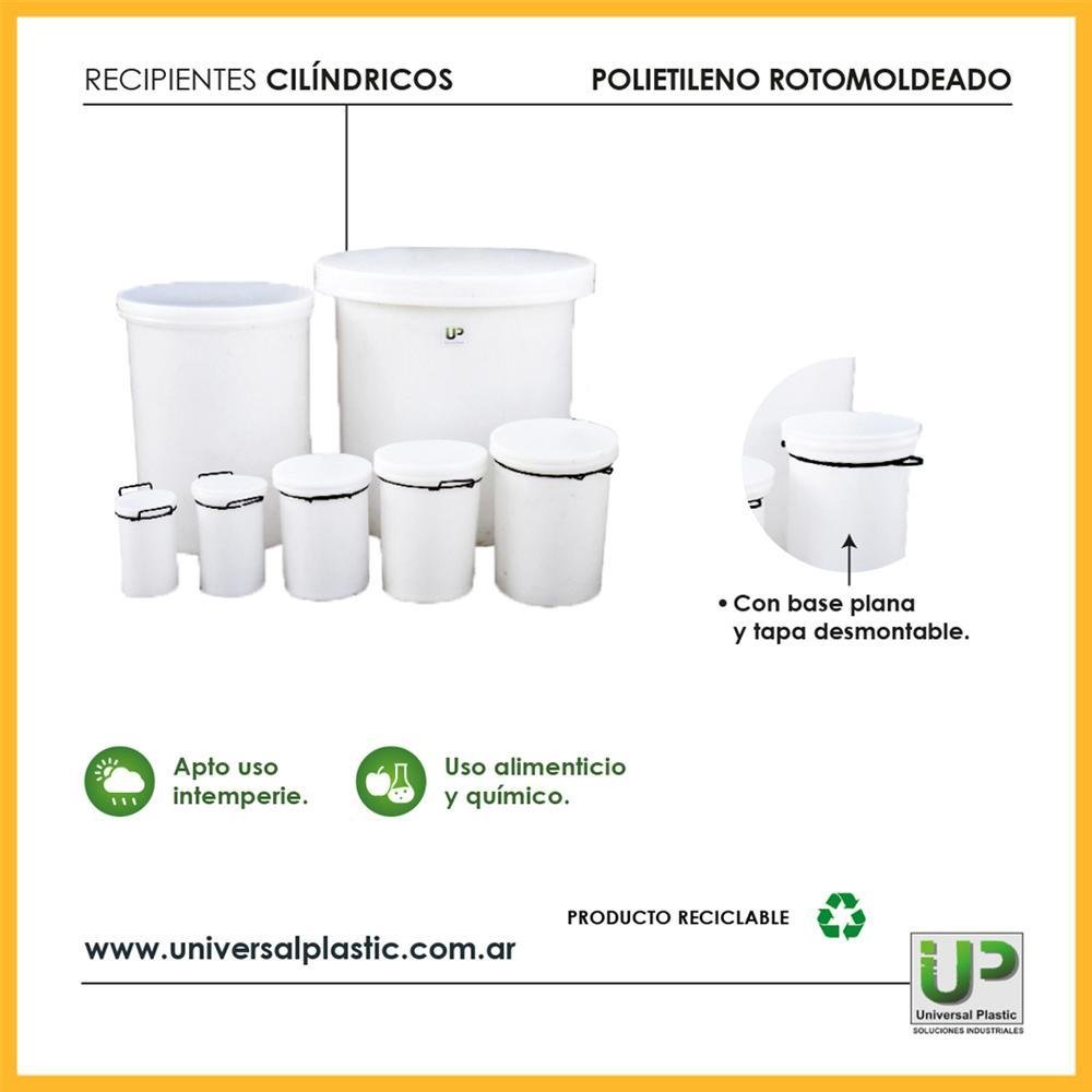Recipientes cilíndricos Universal Plastic