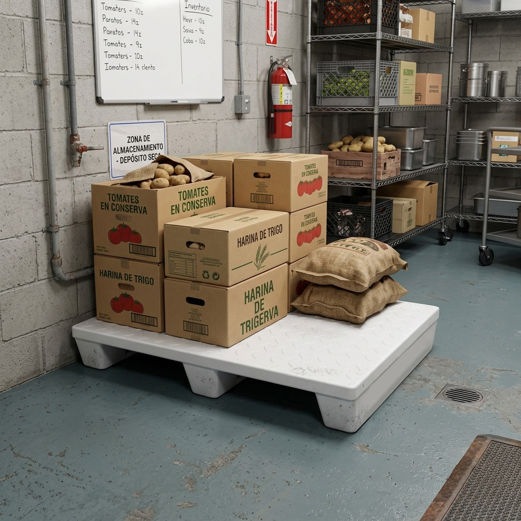 Pallet de Polietileno Rotomoldeado UP-60 - Imagen 3