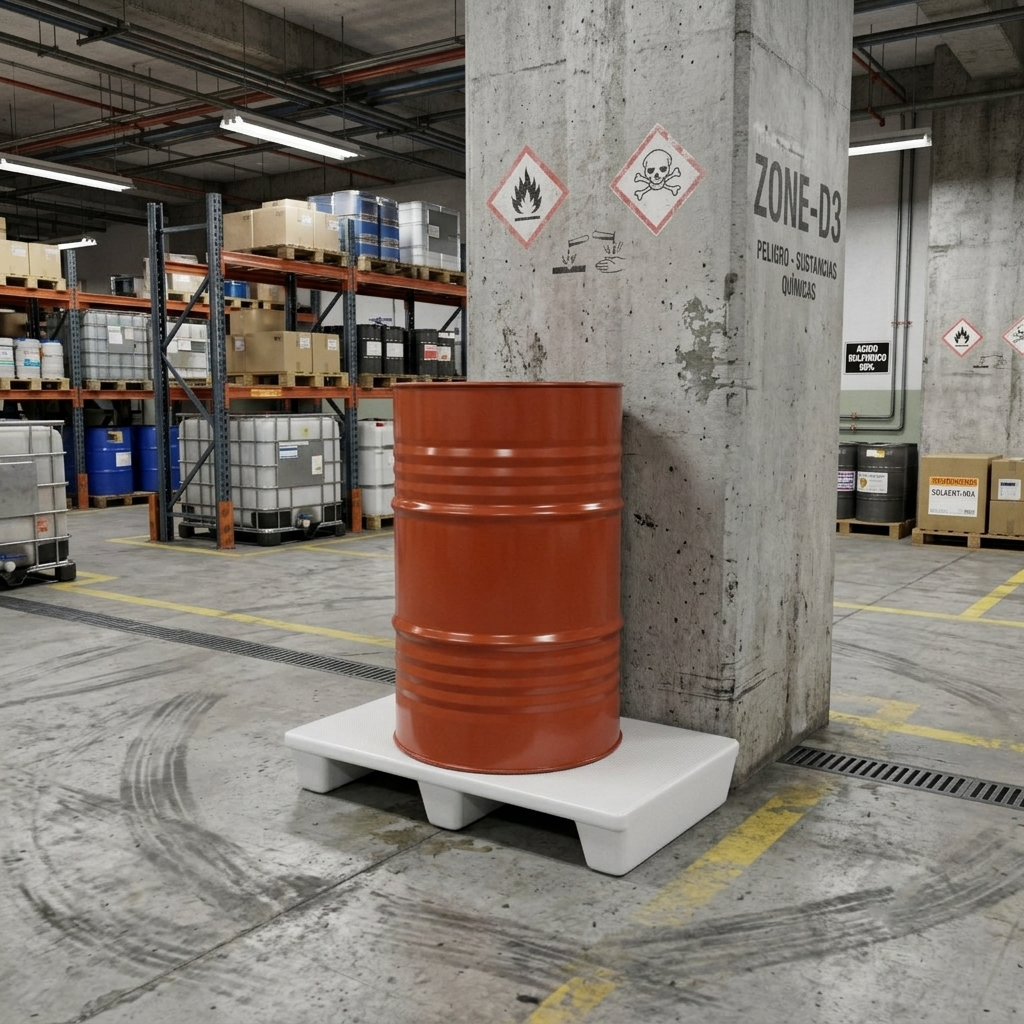 Pallet de Polietileno Rotomoldeado UP-60 - Imagen 2
