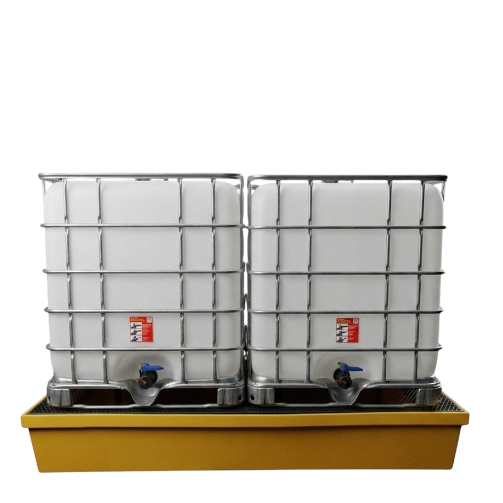 Batea antiderrame para 2 Contenedores Bins / BAUP-1000-2M - Imagen 4