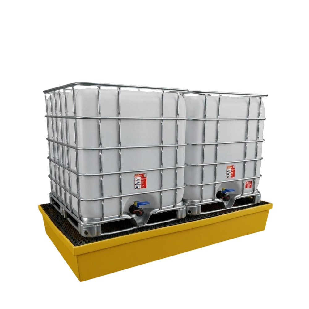 Batea antiderrame para 2 Contenedores Bins / BAUP-1000-2M - Imagen 3