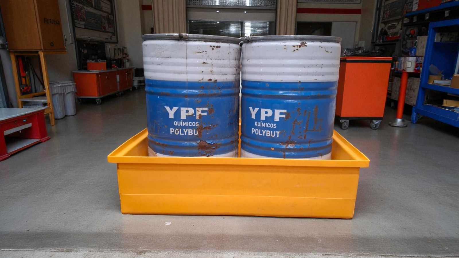 Batea de contención Para 2 tambores y bidones BAUP-380 - Imagen 4