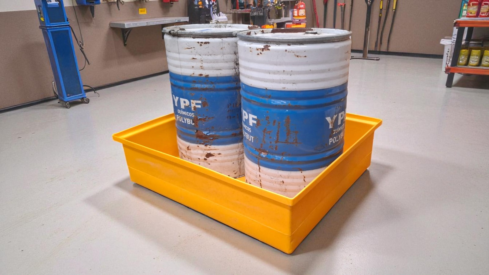 Batea de contención Para 2 tambores y bidones BAUP-380 - Imagen 2