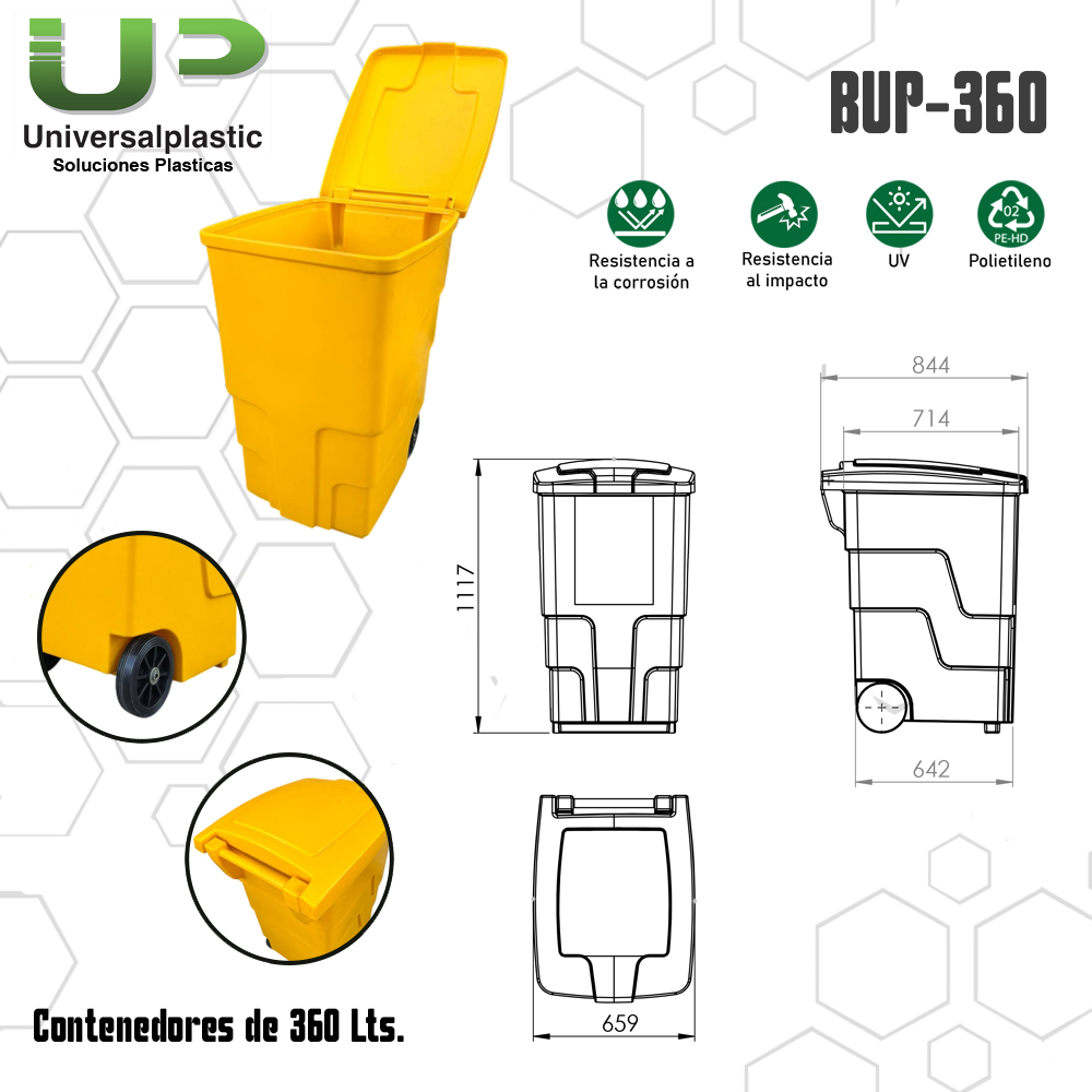Modelo BUP-360 / 360 Lts. - Imagen 2