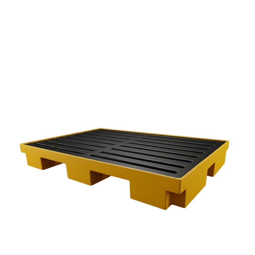 Pallet antiderrame reforzado 2 tambores BAUP-400-P - Imagen 4