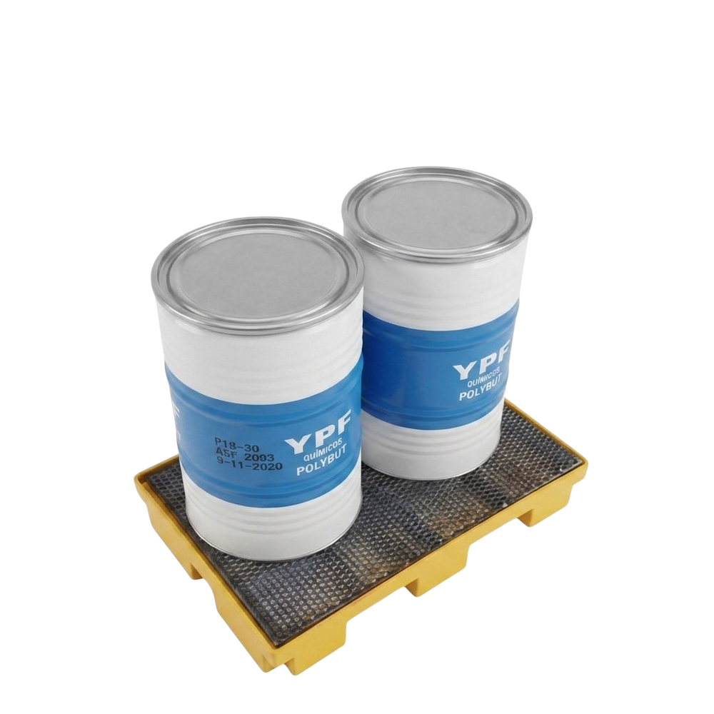 Pallet antiderrame reforzado para 2 tambores / BAUP-400-PM - Imagen 5