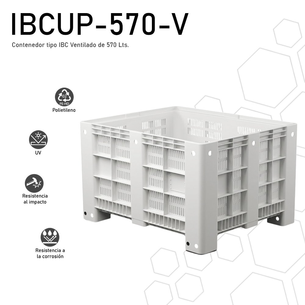 Contenedor IBCUP-570-V