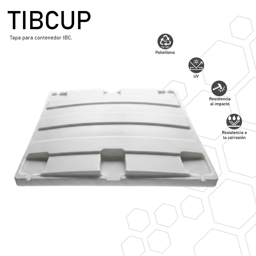 Tapa para contenedores IBC - TIBCUP