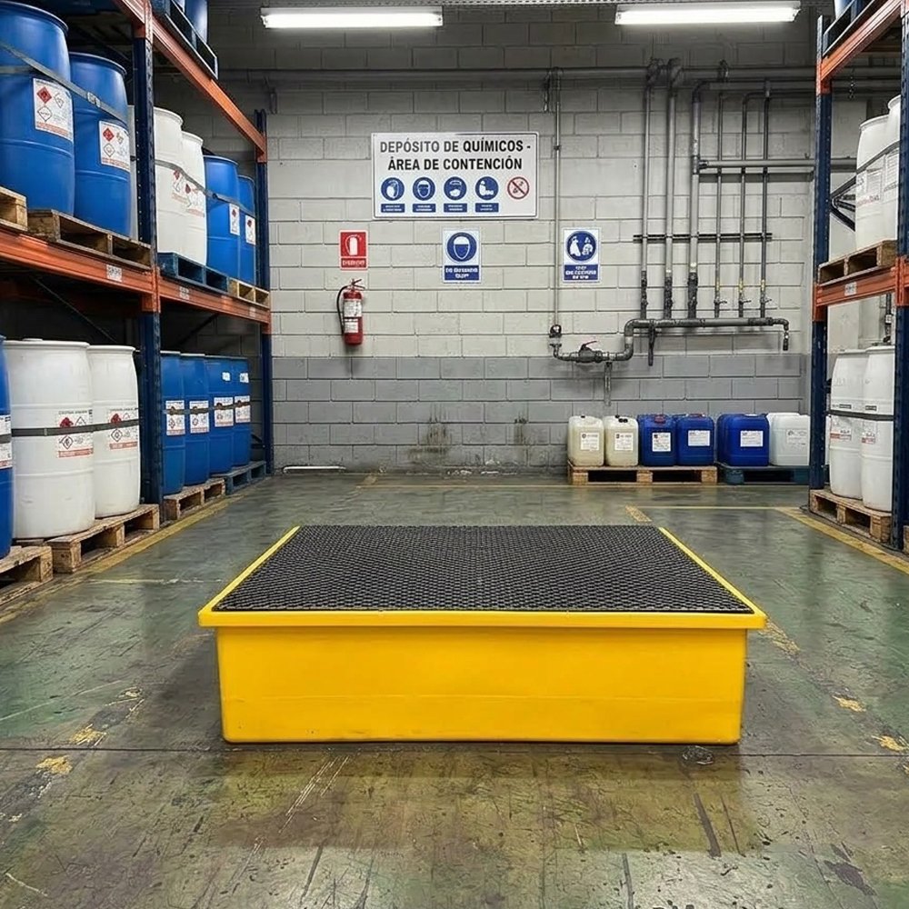 Batea de contención Para 2 tambores / BAUP-440-M - Imagen 2