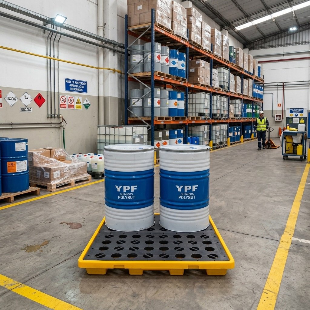 Batea antiderrame para 4 tambores / BAUP-800-Pi - Imagen 2