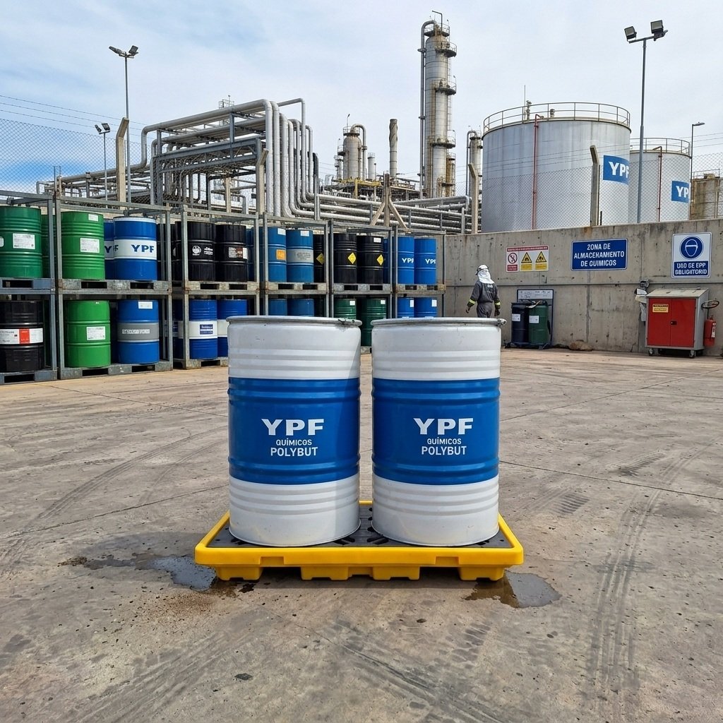 Batea antiderrame reforzada / 2 tambores BAUP-400-Pi - Imagen 3