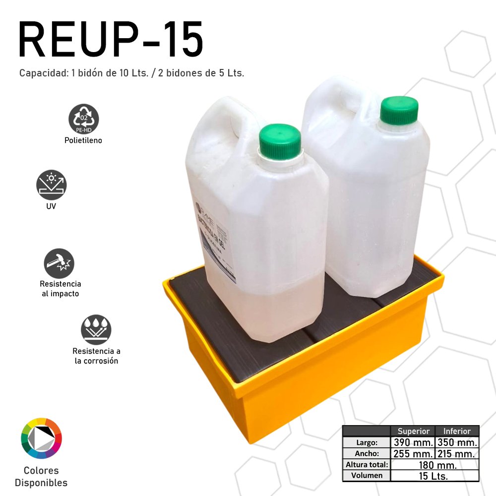 Bandejas de contención - Linea REUP-P - Imagen 2