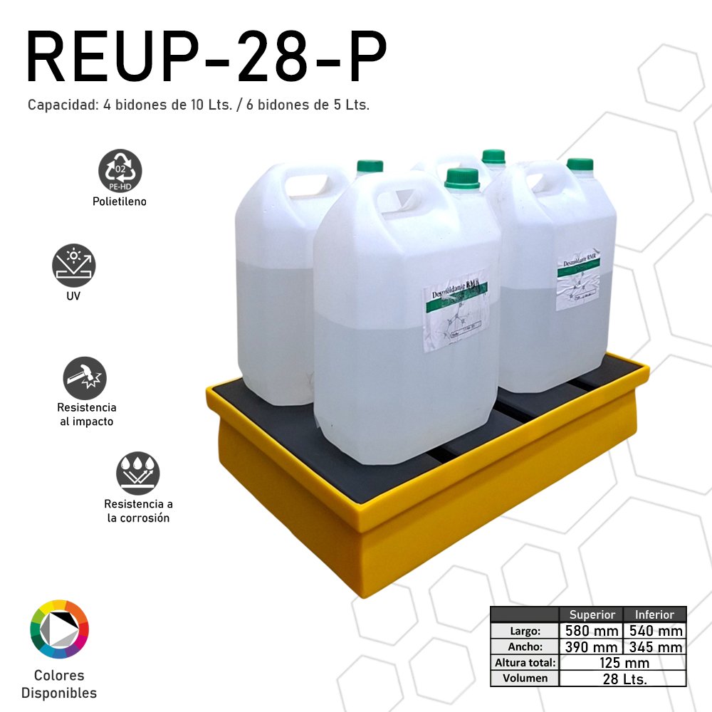 Bandejas de contención - Linea REUP-P - Imagen 4