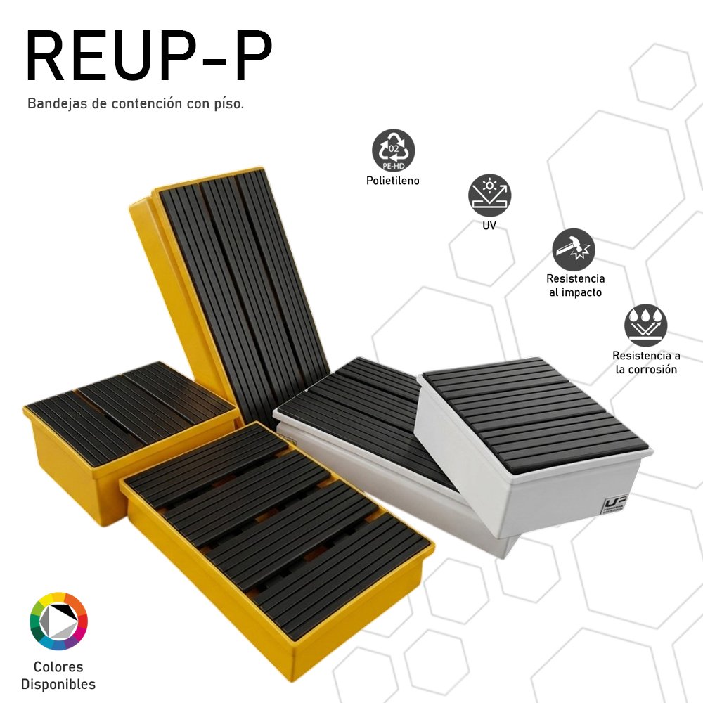 Bandejas de contención - Linea REUP-P